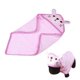 thumbnail image 1 of Dog and Cat Bathing Drying Microfiber Pet Bathrobe Pink Size Dry 1Pack, 1 of 5