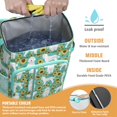 thumbnail image 2 of Travel Cooler Bag - White Poodle Dog and Sunflowers Camping Beer Cooler Backpack with Bottle Opener- Waterproof Insulated Picnic Backpacks - Cooler Bag for Beach, 2 of 6