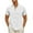 White, variant on Wyobmus Men's Casual Henley Shirt Short Sleeve Collared Summer Shirts Quick Dry Linen Casual Moisture Wicking Summer Beach Tops Blue