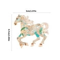 thumbnail image 3 of Sturdy Craftsmanship Horse Brooch Alloy Jewelry With Smooth Surfaces for Party Outfits, 3 of 8