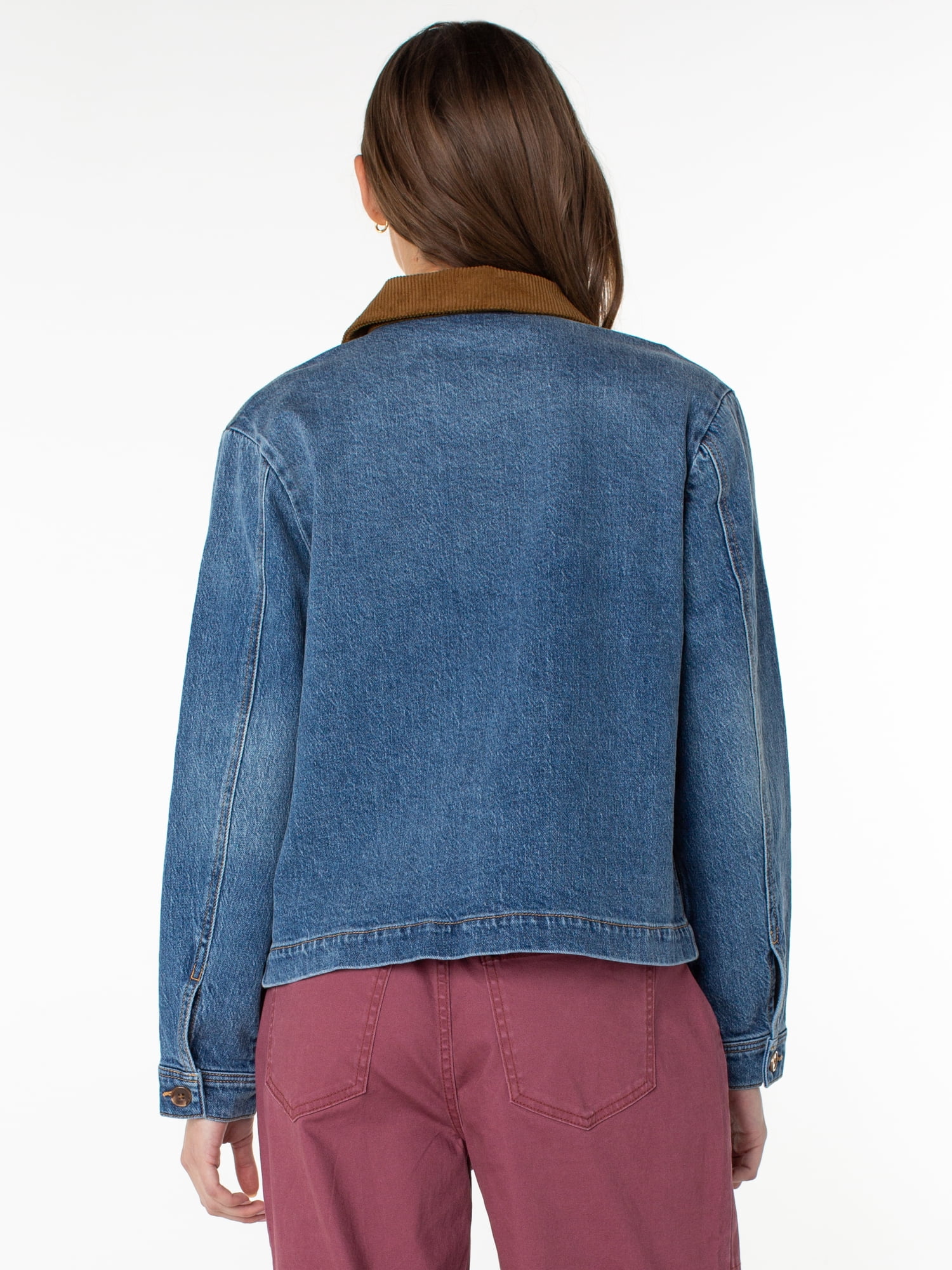 Celebrity Pink Women's and Women's Plus Boxy Barn Jacket, Sizes XS-4X