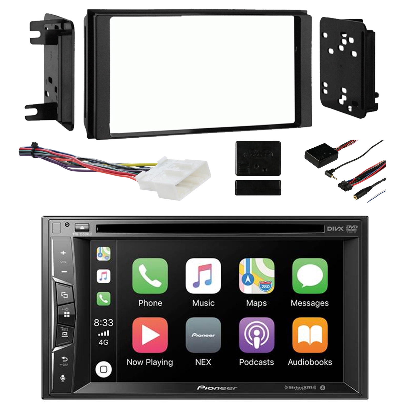 20112014 Subaru Impreza WRX Audio Upgrade Pioneer 6.2" DoubleDIN