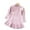 Pink, variant on Esaierr Baby Toddler Girls Love Dress Autumn Winter Sweater Dress Sweet Wind Bow Crewneck Casual Dresses for 1-5Y