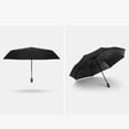 thumbnail image 4 of 38.18*21.65 Inch Travel Umbrella Windproof Auto Open & Close Collapsible Folding Small Compact Backpack Car travel Essentials Purse Umbrellas for Rain, 4 of 8