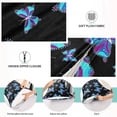 thumbnail image 6 of GZHJMY Blue Butterfly Body Pillowcase Super Soft Cozy Plush Pillow Case with Zipper for Sofa Bed Couch, 21 x 54 Inch, 6 of 6