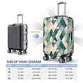 thumbnail image 6 of Balery Luggage Cover Flamingo Print Suitcase Covers for Luggage Elastic Washable Suitcase Protector Fits 18-32 Inch Luggage-Small, 6 of 9