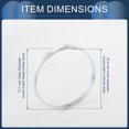 thumbnail image 3 of Unique Bargains Hub Centric Rings, 72.6mm ID to 73.1mm OD Vehicle Wheel Hubrings Aluminum Alloy, 4 Pcs, 3 of 6