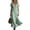 Green, variant on zbxnLI Womens Maxi Dress V Neck Button down Sundress Summer Short Sleeve Side Slit Hem Vacation Long Dresses