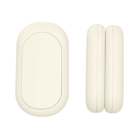 Coollooc 2 in 1 Magnetic Detachable Hand Warmer, Reusable Portable Electric Hand Warmers, USB 2 in 1 Handwarmers, Outdoor Indoor Pocket Warm Gifts for Christmas Men Women(Beige)