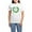 With Blue Strpe Pant, variant on CafePress - The Luck Of The Irish Women's Light Pajamas - Women's Short Sleeve Print T-Shirt and Pants Light Cotton Pajama Set
