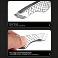 thumbnail image 4 of Stainless Steel Tweezers For Hair Removal And Kitchen Tasks With Slanted Tip And Fish Scale Grip 42g Strong Construction, 4 of 9