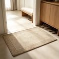 thumbnail image 6 of Zynviq Area Rugs Solid Color 23.6" X 15.7" Throw Rug Linen Washable Rectangular Khaki Small Rug for Sofa, 6 of 6