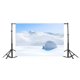 thumbnail image 2 of Fondo de fotografía ABPHQTO Igloo Paisaje nevado de invierno 150x220cm Cielo azul, 2 of 3