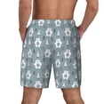 thumbnail image 2 of Lsque Mens Swim Trunks bead tree winter Pattern - Bathing Suit Compression Liner - Beach Swim Shorts Swimwear - (S-3XL) - Stretch Quick Dry -X-Large, 2 of 9