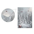 thumbnail image 5 of 12x18 inch Double-Sided Garden Flags Banners Vibrant Outdoor Decor for House Patio Outdoor Snowy Winter Landscape, 5 of 6
