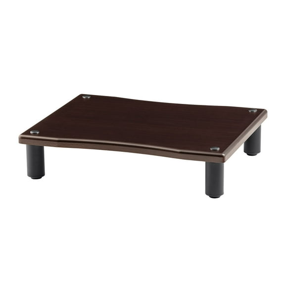 Monoprice Monolith Amplifier/Component Stand XL - Espresso, Open Air Design, Scratch-Resistant, Hold Up to 200lbs. Perfect Way to Organize AV Components