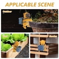 thumbnail image 3 of Flower Pot Hanger Cute Animal Ornament Resin Dog Decoration Planter Dog Hanger, 3 of 6