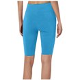 thumbnail image 5 of Vhkiploz Yoga Shorts for Women's High Waisted Leggings Knee Length Jogger Running Sweat Shorts Active Workout biker shorts, 5 of 5