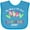Turquoise, variant on Inktastic My Mom is the Best Accountant Ever Boys or Girls Baby Bib