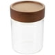 thumbnail image 4 of Glass Canister Food Holder Wide Opening Dry Food Storage Kitchen Organization Transparent 350ml 1Set, 4 of 5