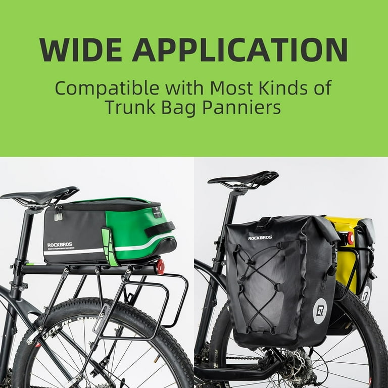 ROCKBROS Rear Bike Rack, Quick Release Bike Cargo Rack, 55LB Load