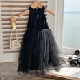 thumbnail image 5 of Tranfacy Robes d'Été pour Ados Enfants Sans Manches Couleur Unie Col Rond Style à Bretelles en Maille Été pour Ados Enfants, 5 of 5