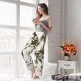 thumbnail image 5 of Salouo Cows Grazing On Meadow 1 Print Women's Pajama Pants Casual Loose Sweatpants PJs Flowy Pants Drawstring Palazzo for Women Wide Leg Pants Lounge Pajama -X-Large, 5 of 8
