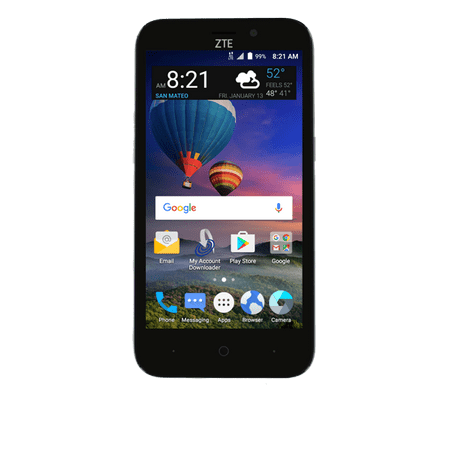 TracFone ZTE Z Five 2 4G LTE Prepaid Smartphone
