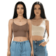 thumbnail image 1 of Set De 2 Top De Mujer Unitalla Deportivo O Casual Stretch, 1 of 9