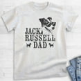 thumbnail image 2 of Jack Russell Dad, Unisex Men's Shirt, Jack Russell Terrier, Jack Russell Owner, Funny Dog Dad Gift, Heather Ash, 3X-Large, 2 of 6