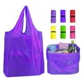 thumbnail image 5 of Happy Date Reusable-Grocery-Bags-Foldable-Machine-Washable-Shopping-Bags-Bulk Colorful 1/5 Pack Extra Large Folding Storage Bag Sturdy Lightweight Polyester Fabric, 5 of 10