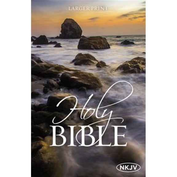 Pre-Owned Large Print Bible-NKJV (Paperback) 0718083296 9780718083298