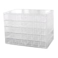thumbnail image 4 of Milaget Earring Rings Storage Box Large Capacity Multifunctional Empty Nail Tip Case Clear, 4 of 9
