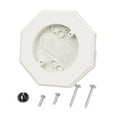 thumbnail image 3 of Kit de placa de montaje para bloque de montaje de revestimiento Kit de montaje de iluminación exterior profesional Blanco, 3 of 8
