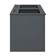 thumbnail image 3 of Modway Vitality 48" Double Sink Bathroom Vanity in Gray Black, 3 of 9