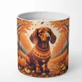 thumbnail image 1 of Dachshund Fall Decorative Soy Candle, 1 of 1