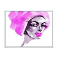 thumbnail image 1 of Designart Afro American Woman Fashion Portrait FLOAT FRAME WALL ART, 1 of 4