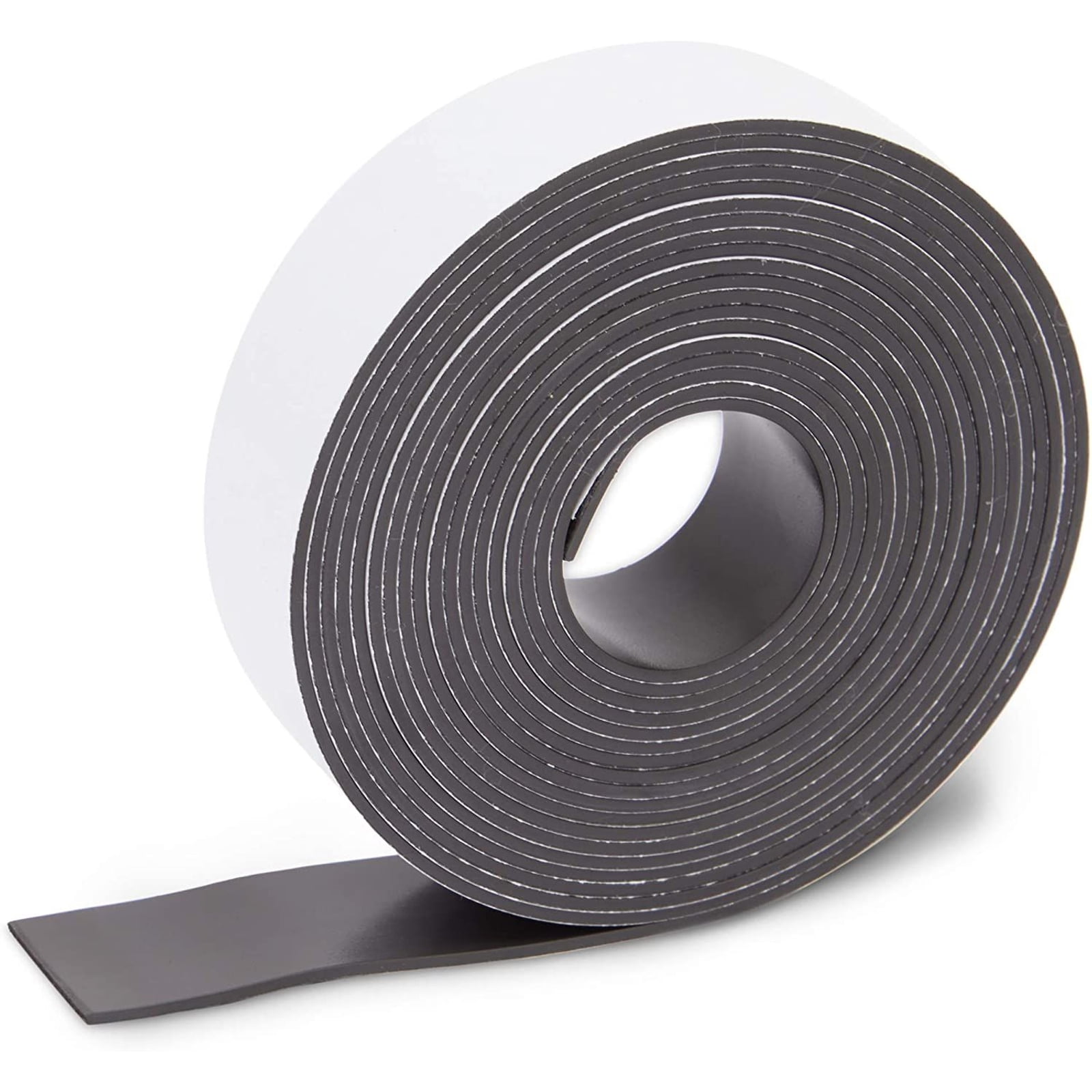 Adhesive Magnetic Tape Roll Magnet Strip, 1 inch x 100 feet