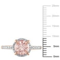thumbnail image 2 of Everly Women's Morganite 10k Rose Gold Ring, 2 of 6