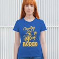 thumbnail image 4 of Country Girl Rodeo T-Shirt Vintage Cowgirl Women's Tee, 4 of 7