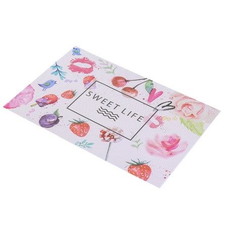 

PVC Placemat Kitchen Dinner Table Pad Heat-resistant Place Mats Coasters Non Slip Tableware Mat