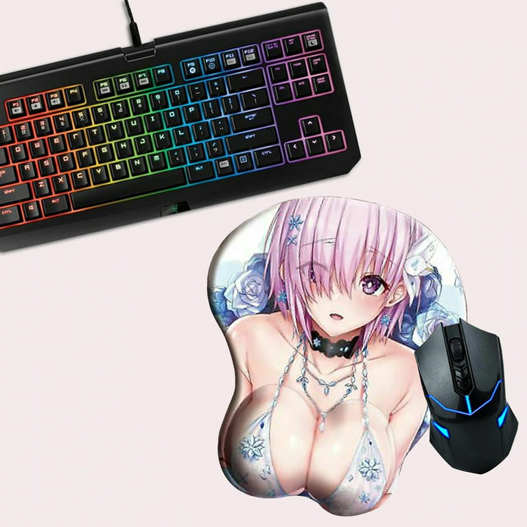 Custom made Anime 3D Mouse Pad Oppai Personalized