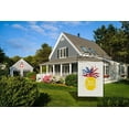 thumbnail image 5 of Thideape Pineapple Summer Houses Flag Double Sided Burlap Welcome Outdoor Decor Flags 28 x 40 Inch, 5 of 5