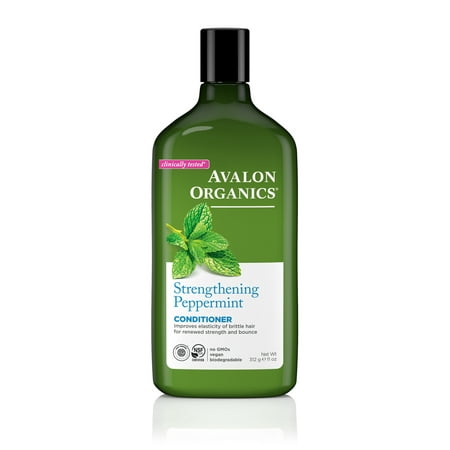 Avalon Organics Strengthening Peppermint Conditioner, 11