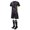 Black, variant on SBYOJLPB Football Training Suit for Kids Boys Girls Round-Neck Short Sleeve Top and Shorts with A Pair of Socks Summer Set