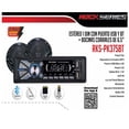 thumbnail image 4 of Estéreo 1 DIN Rock Series RKS-PK375BT USB BT AUX 2 Bocinas 6.5', 4 of 4