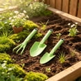 thumbnail image 6 of Aonerit Kids Gardening Tool Set 3 Pack, Plastic Shovel Rake Trowel Kit, Children Beach Sand Digging Toy, Garden Outdoor, 6 of 6