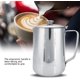 thumbnail image 3 of Jarra para Espumar Leche, Taza De Espumador De Acero Inoxidable De 600 Ml con Tapa para Leche, Café, Capuchino Y Arte Latte, 3 of 4
