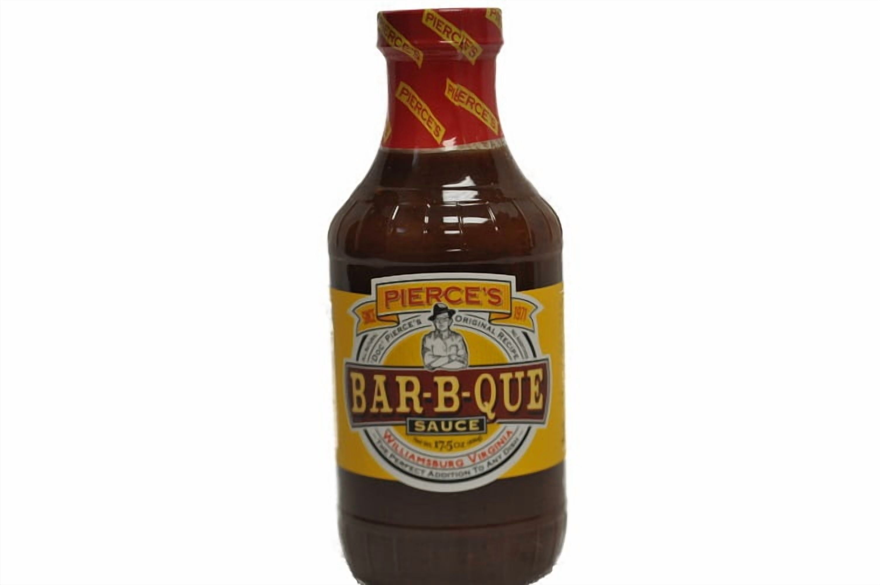 Pierces Pitt BBQ Doc Pierces Bar-B-Que Sauce, 17.5 oz