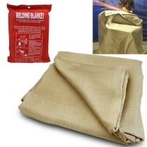 XtremepowerUS 4 x 6 ft Welding Blanket Fire Retardant Cover Protective Fireproof Thermal Resistant Insulation